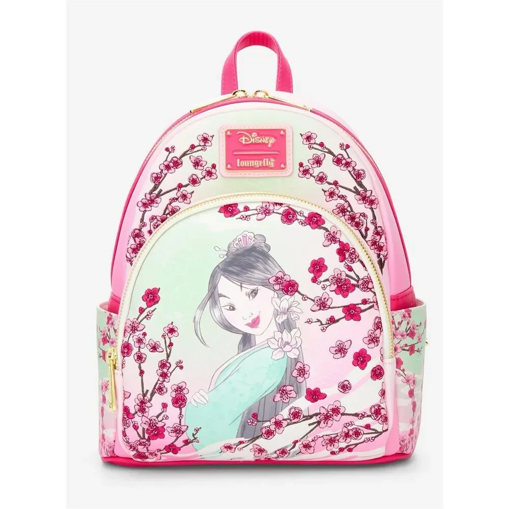 Loungefly Disney Mulan Cherry Blossom Mini Backpack